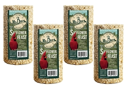 Safflower Feast Small Seed Cylinder 32 oz. 4-Pack 
