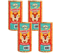 Flaming Hot Feast Small Seed Cylinder 19 oz. 4-Pack   