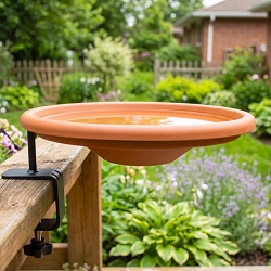 Audubon Deck Mount Bird Bath