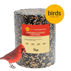 Cardinals Crave Seed Cylinder Large 3/Pack 