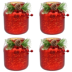 Red Mercury Glass 6