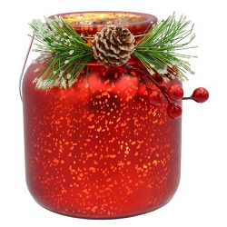 Red Mercury Glass 6