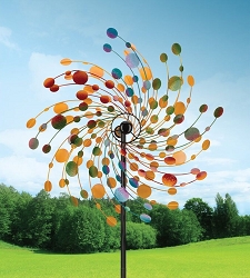 Confetti Kinetic Stake Garden Spinner 19