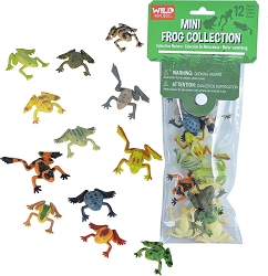 Mini Frogs 12-Piece Collection Polybag 