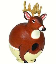 Whitetail Deer Gord-O Birdhouse   