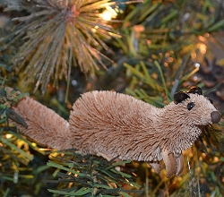 Brushart Ferret Ornament    