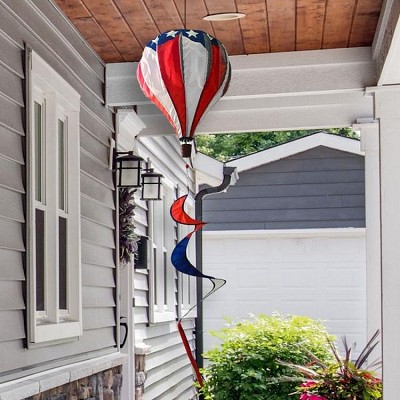 Deluxe Patriotic Hot Air Balloon Wind Twister 