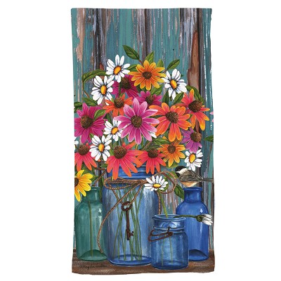 Briarwood Farm Fresh Flowers Hand Towel Set of 2 