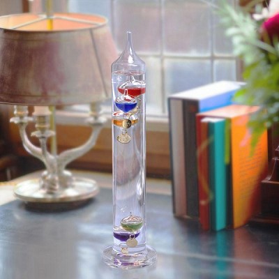 Galileo Glass Indoor Thermometer 13" 