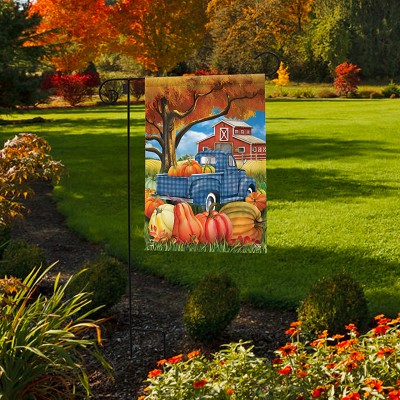 Briarwood Lane Welcome to the Patch Garden Flag 