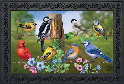 Briarwood Lane Country Birds Doormat 