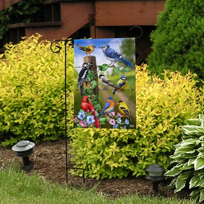 Briarwood Lane Country Birds Garden Flag 