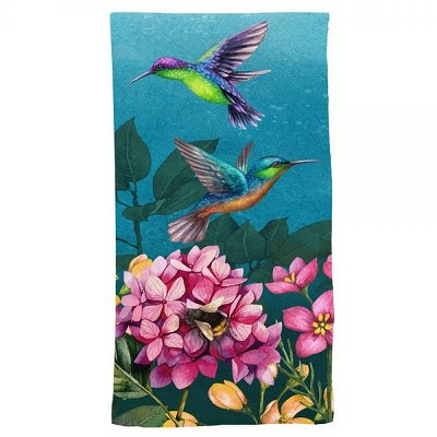 Briarwood Springtime Hummingbirds Hand Towel Set of 2 