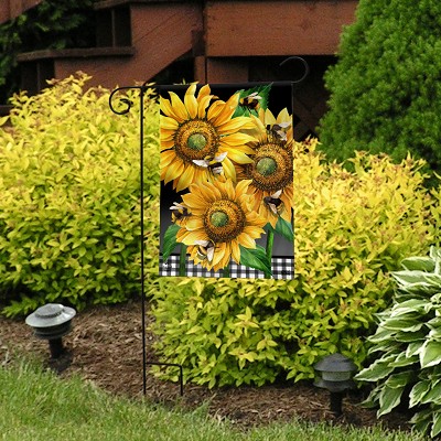 Briarwood Lane Buzzing Sunflowers Garden Flag 