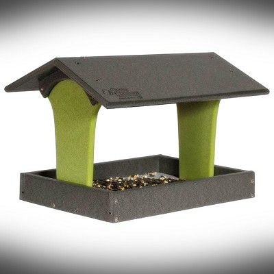 Amish Recycled Poly Fly By Bird Feeder 