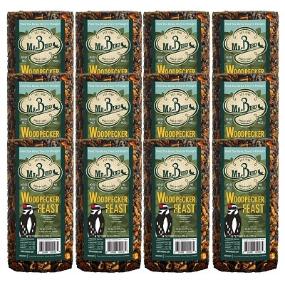 Woodpecker Feast Cylinder Small 30 oz. 12-Pack 
