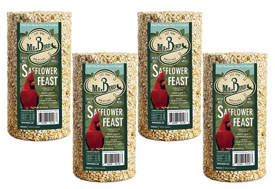 Safflower Feast Cylinder Small 32 oz. 4-Pack 