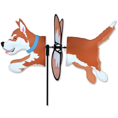 Petite Siberian Husky Wind Spinner 