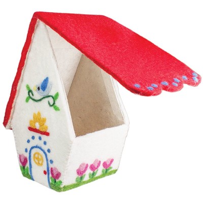 Hand-Felted Alpine Chateau Playhouse 