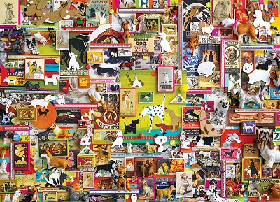 Dogtown 1000 Piece Jigsaw Puzzle 