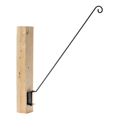 Wrought Iron 5-Position Wall Bracket 31" 