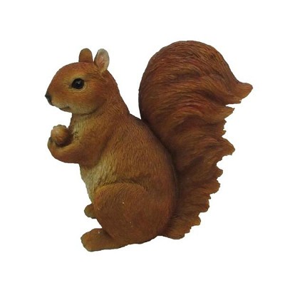 True To Nature Sitting Squirrel Resin Statue Large 