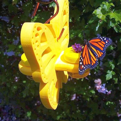 Double Nectar DOTS Hanging Butterfly Feeder 