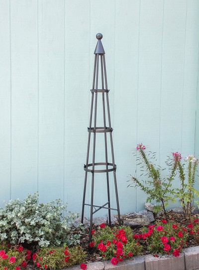 Achla Garden Obelisk Graphite 61.5" 