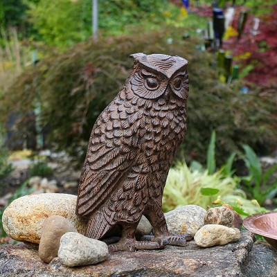 Great Horned Owl Sculpture 