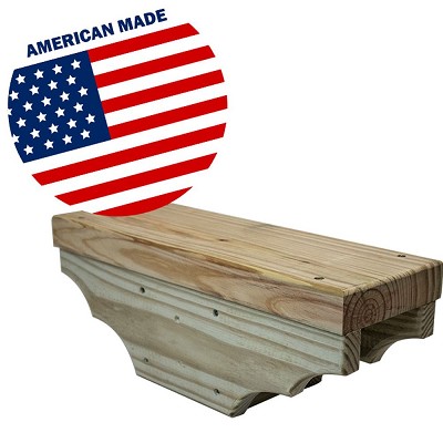 Pine 4x4 Mailbox Mount 