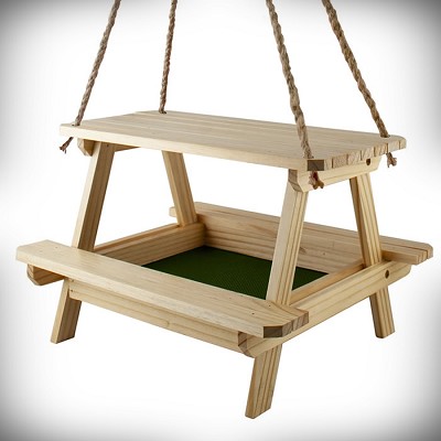 Lake & Cabin Picnic Table Platform Feeder 