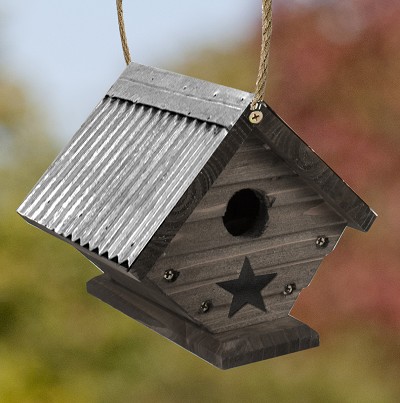 Rustic Farmhouse Wren House 