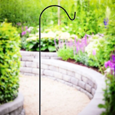 Floral Basket Hanger Black 47"H 