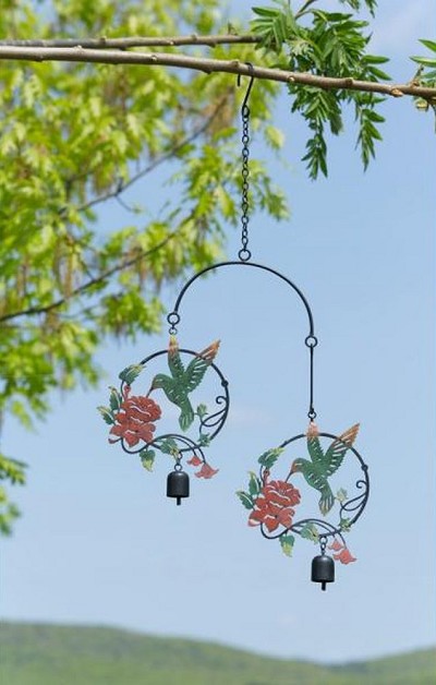 Hummingbird and Lily Multicolor Mobiles 