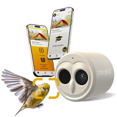 Chirpful Solar-Powered AI Driven Smart Camera 