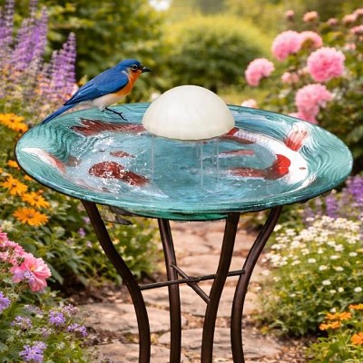 Water Waver Bird Bath Agitator - Birdbath Sold Separately 