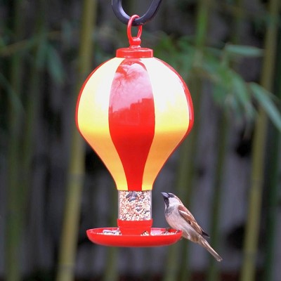 Up, Up & Away Hot Air Balloon Bird Feeder 