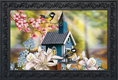 Briarwood Lane Peaceful Bird House Doormat 