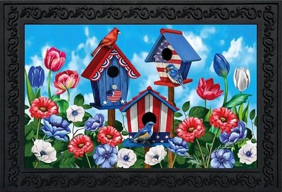 Briarwood Lane American Birdhouses Doormat 