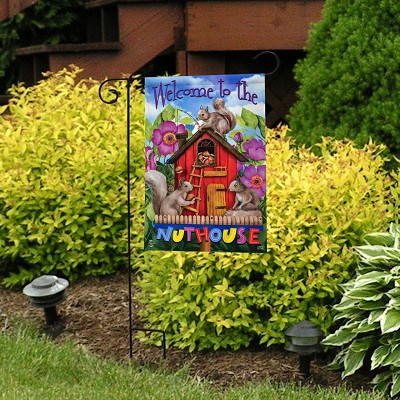 Briarwood Lane Spring Nuthouse Garden Flag 