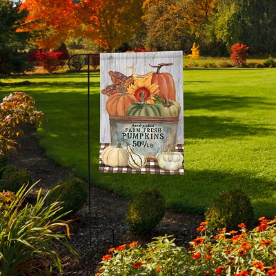 Briarwood Lane Farm Fresh Bushel Garden Flag 