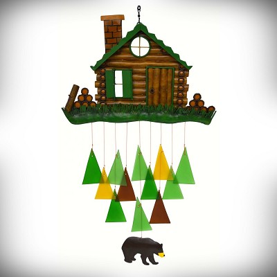 Log Cabin Wind Chime 
