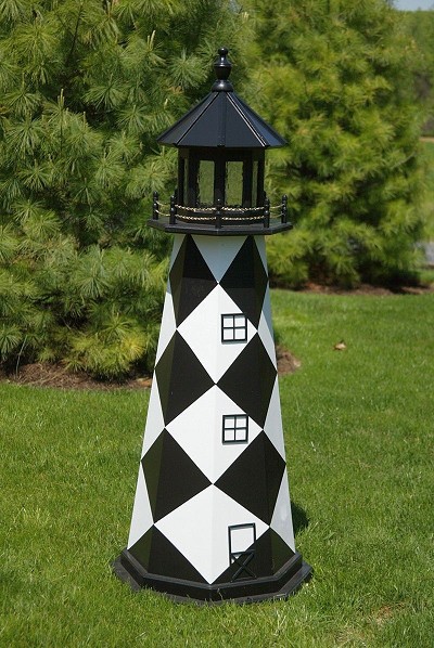 Wooden Lighthouse Replica Cape Lookout 