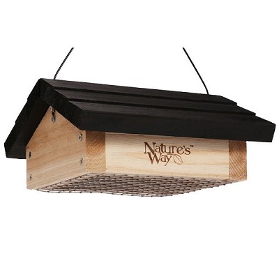 Nature's Way Cedar Upside Down Suet Feeder 