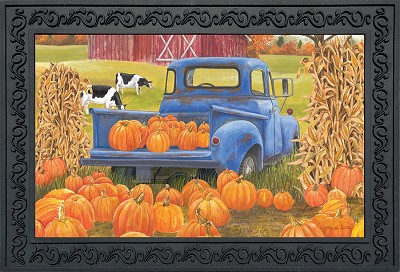 Briarwood Lane Pumpkin Patch Pickup Doormat 