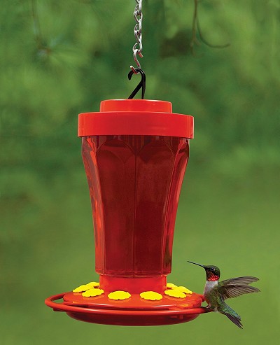 Hummingbird Flower Feeder 32 oz. 10-Port 