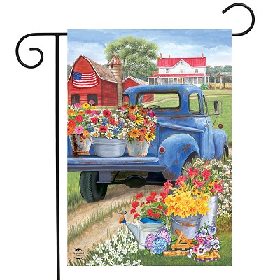 Briarwood Lane Day on the Farm Garden Flag 