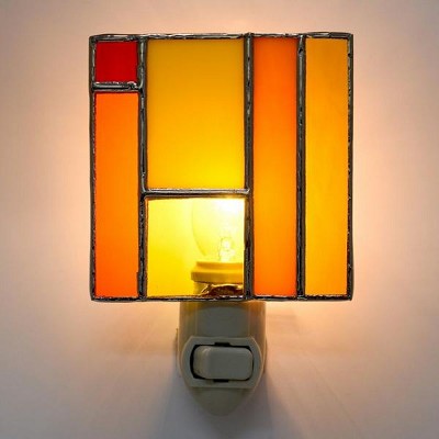 Stained Glass Nightlight Desert Glow 