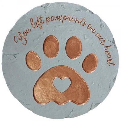 Pawprints on our Heart Stepping Stone 
