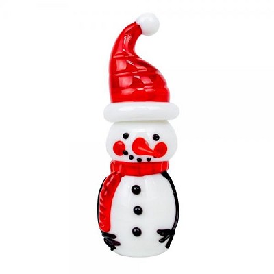 Milano Art Glass Snowman 